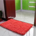 soft long pile microfiber chenille mat floor tile